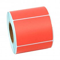 Самоклеящаяся этикетка Полуглянец 23*80 Красная