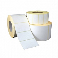 Самоклеящаяся этикетка Полуглянец 80*40